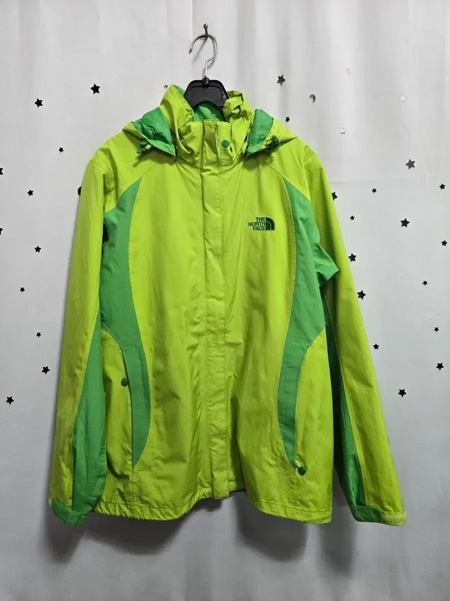 THE NORTH FACE ザノースフェイス ウィンドブレーカー イェロー/グリーン 95