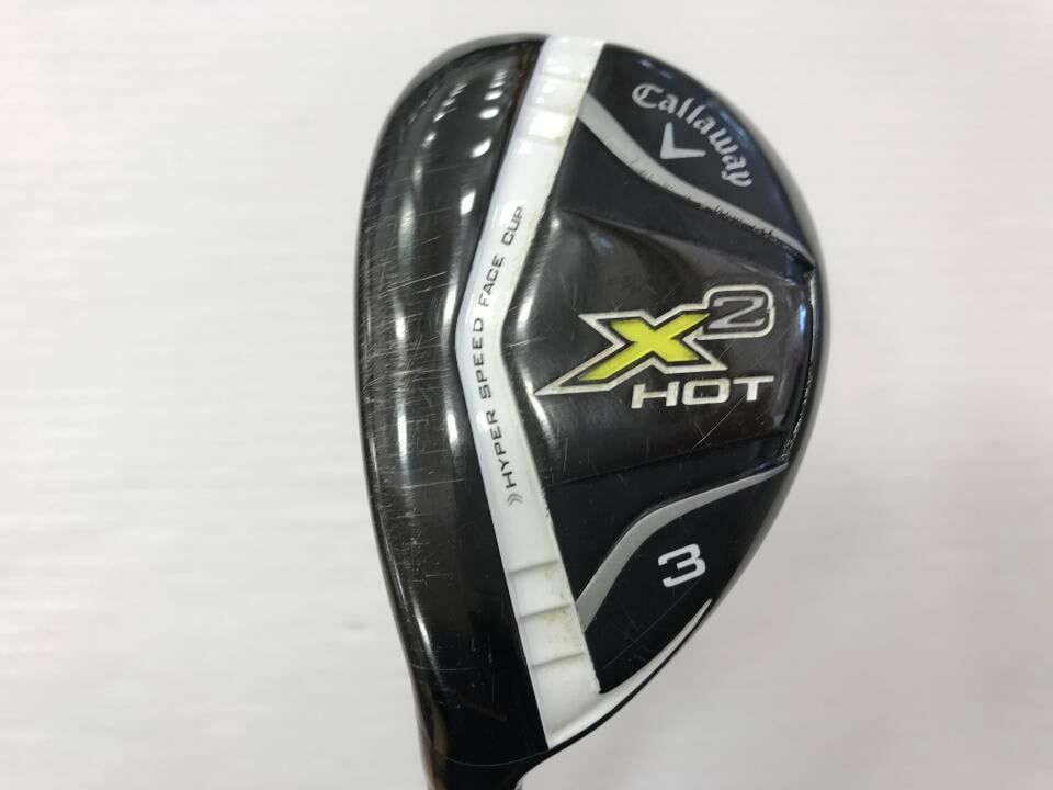 キャロウェイ　X2 HOT　19度　X2 HOT　Sフレックス　ユーティリティ　中古【最短即日発送】
