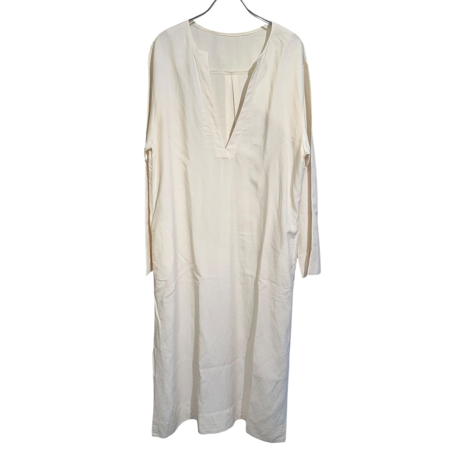 NOBLE (ノーブル) スリットネックカフタンワンピース 25040240705020 ベージュ ONE SIZE