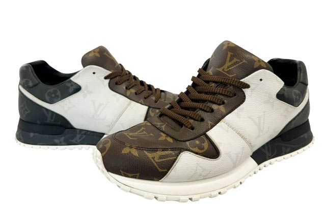 ルイヴィトン ランアウェイ ライン モノグラム 総柄 スニーカー 1A3N7V▲ ルイヴィトン LOUIS VUITTON ランアウェイ ライン モノグラム 総柄