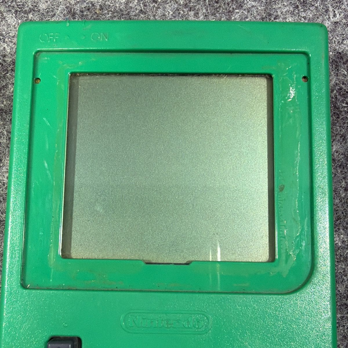 動作確認済】ゲームボーイポケット 本体 MGB-001 グリーン スクリーン