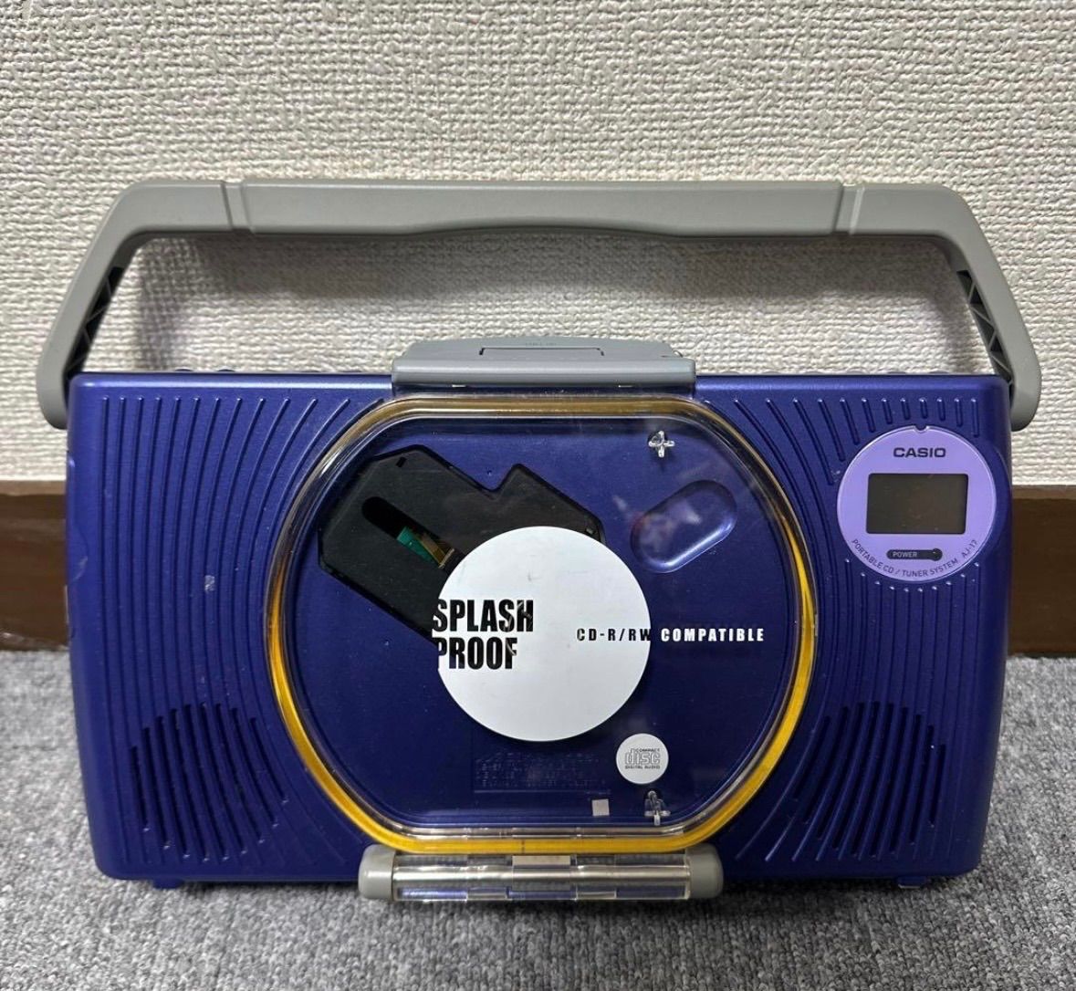CASIO カシオ AJ-17 ポータブルCD チューナーシステム ジャンク - メルカリ