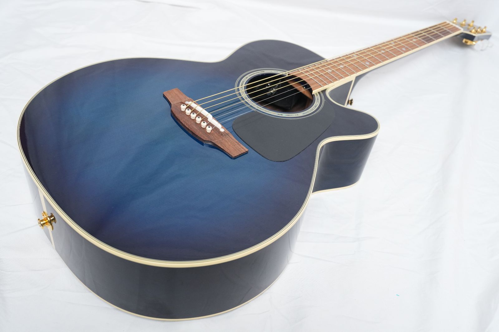 ☆TAKAMINE DMP552C DBS エレアコ 美品 ハードケース付 ブルーサン