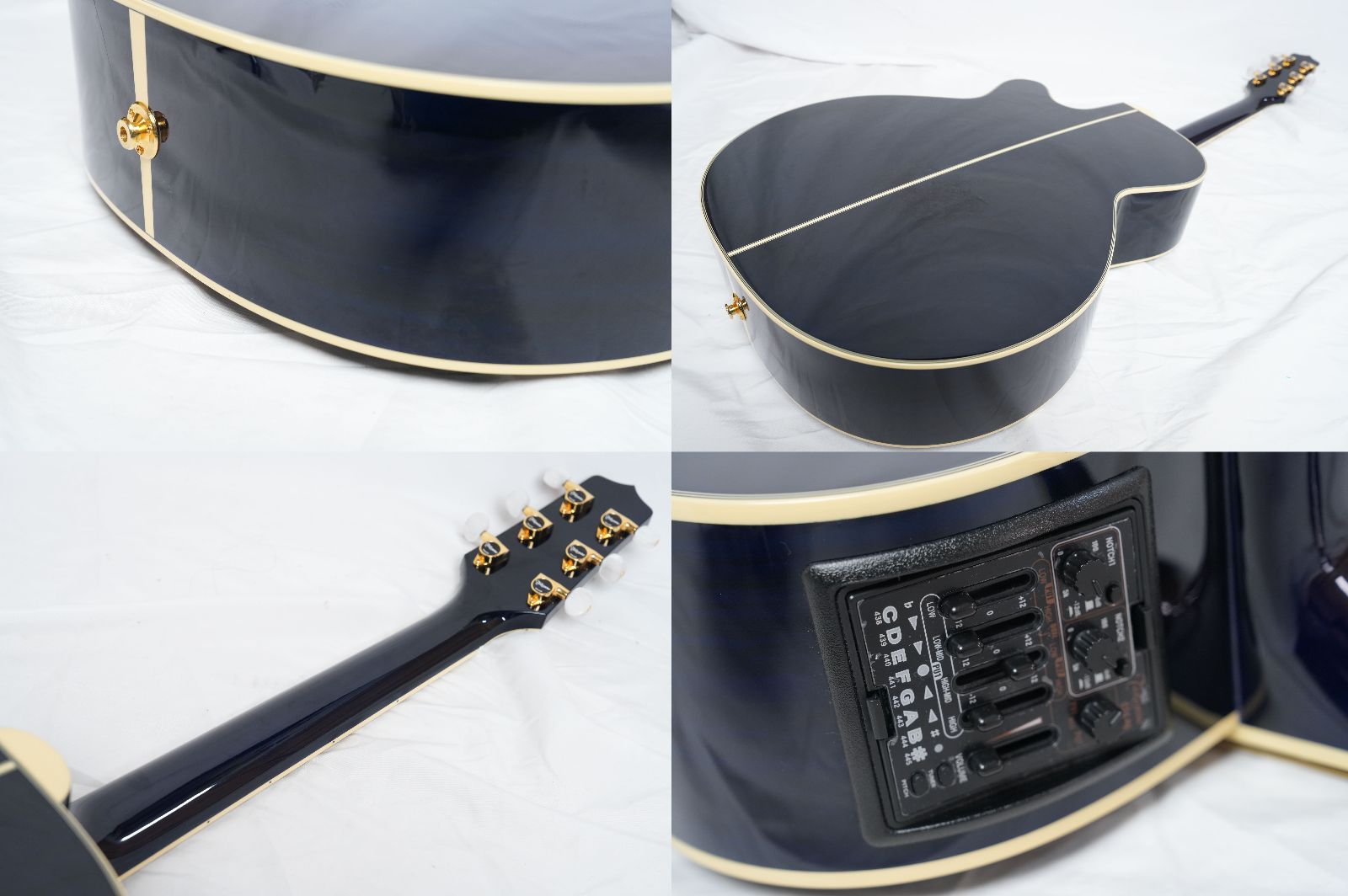 ☆TAKAMINE DMP552C DBS エレアコ 美品 ハードケース付 ブルーサン