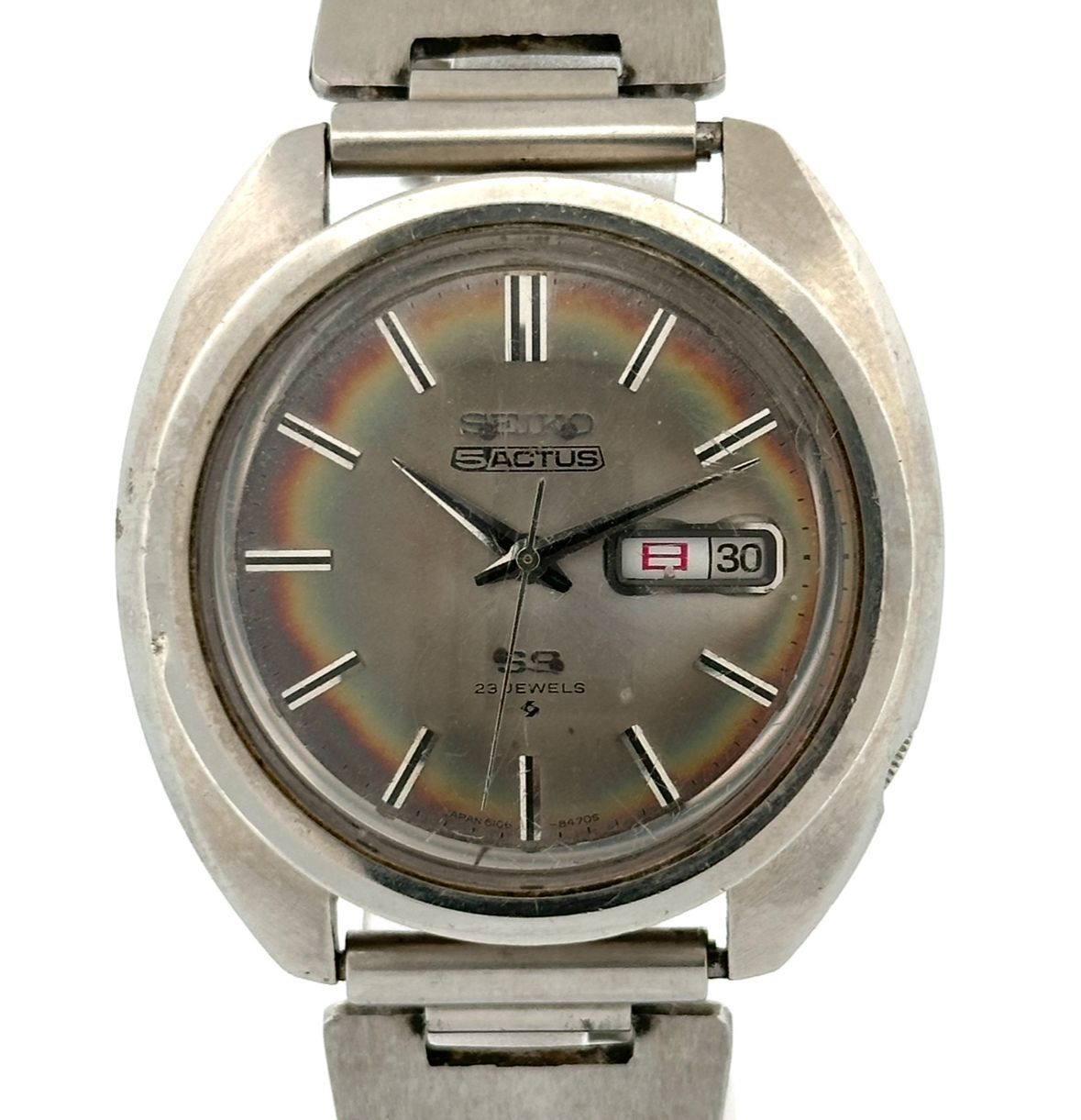 [Patina] SEIKO 5 セイコー5 ファイブ アクタス 自動巻 腕時計 アナログ ウォッチ 6106-8440