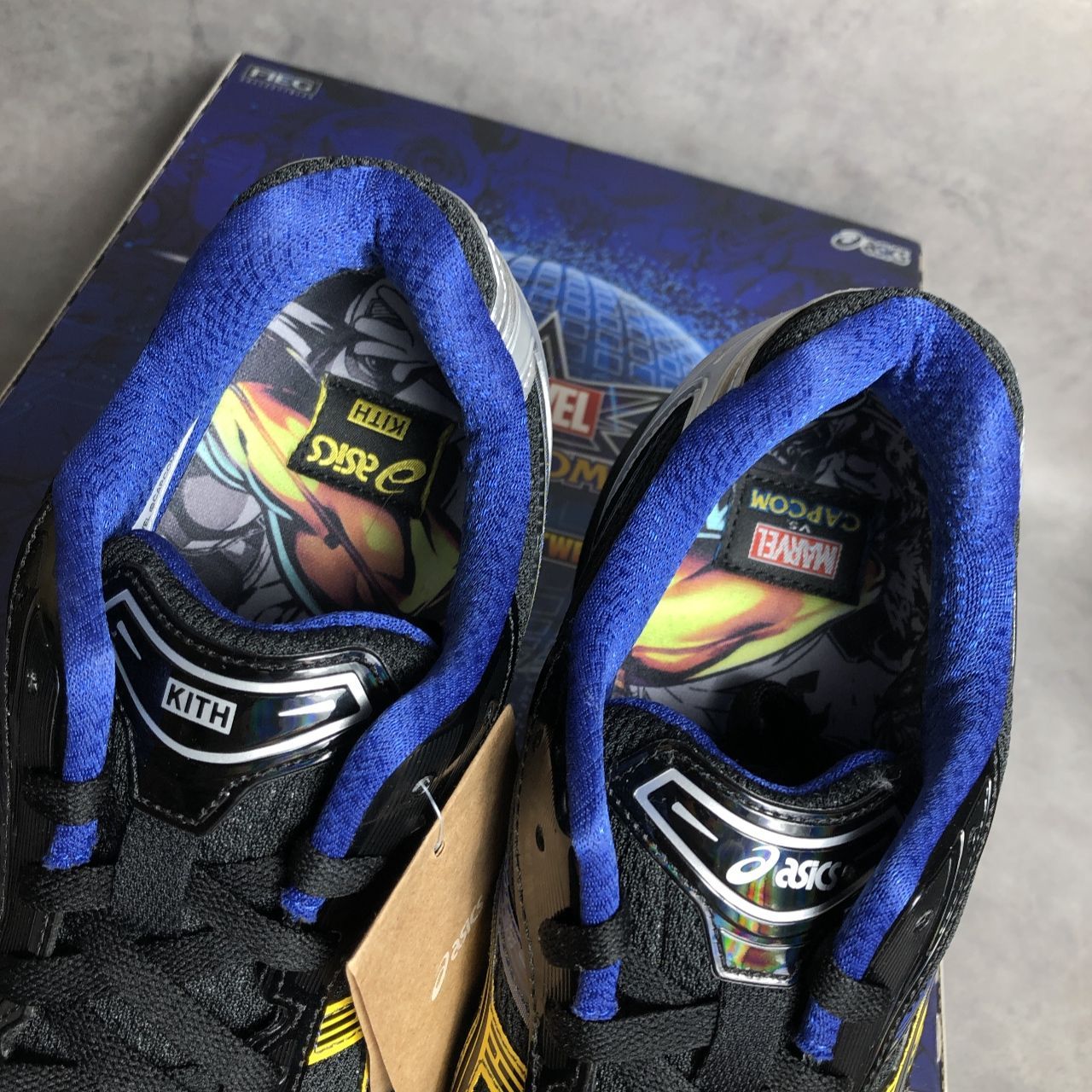 PQ414◇KITH / asics : MARVEL vs. CAPCOM Gel-Kayano 14 Wolverine 