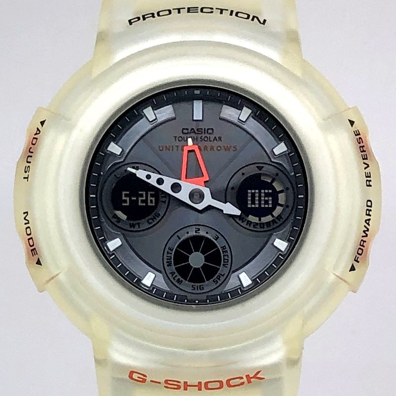 G-SHOCK ジーショック AWG-525UAJ-7A ユナイテッドアローズ コラボ 第4弾 25周年記念 スケルトン アナデジ 2008年6月発売