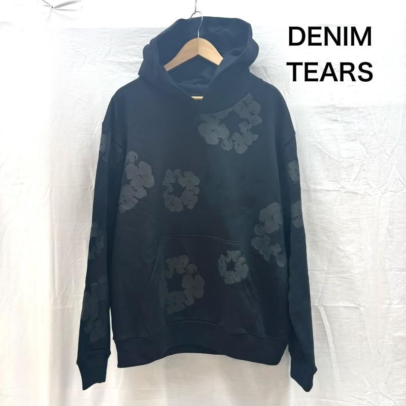 デニムティアーズ Cotton Wreath Hoodie フラワー プリント スウェット プルオーバー パーカ メンズ M ISItems【USED】【古着】【中古】50160211 15,620円