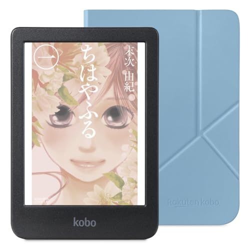 Kobo Clara Colour スリープカバー（ダスクブルー）セット/カラー対応/タブレット/Eink / 6インチ / 電子書籍リーダー / 16 GB/防水 / IPX8 / Wi-Fi/タッチスクリーン/ComfortLight P 76bc1b4c