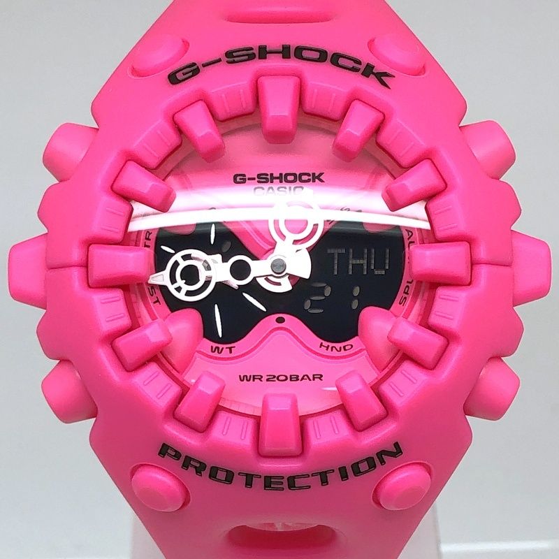 G-SHOCK ジーショック GA-V01-4A 10年バッテリー 大容量電池 有機的デザイン ピンク GA-V01シリーズ 2025年10月発売