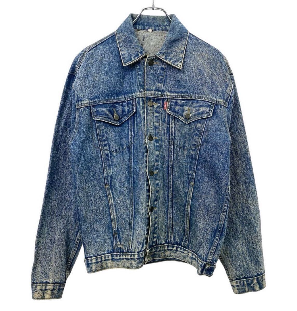 PEPE Jeans デニムジャケット XL ブルー系 ぺぺジーンズ Gジャン ボタン ウォッシュ加工 胸ポケット ストリート 春秋物 a801-5913
