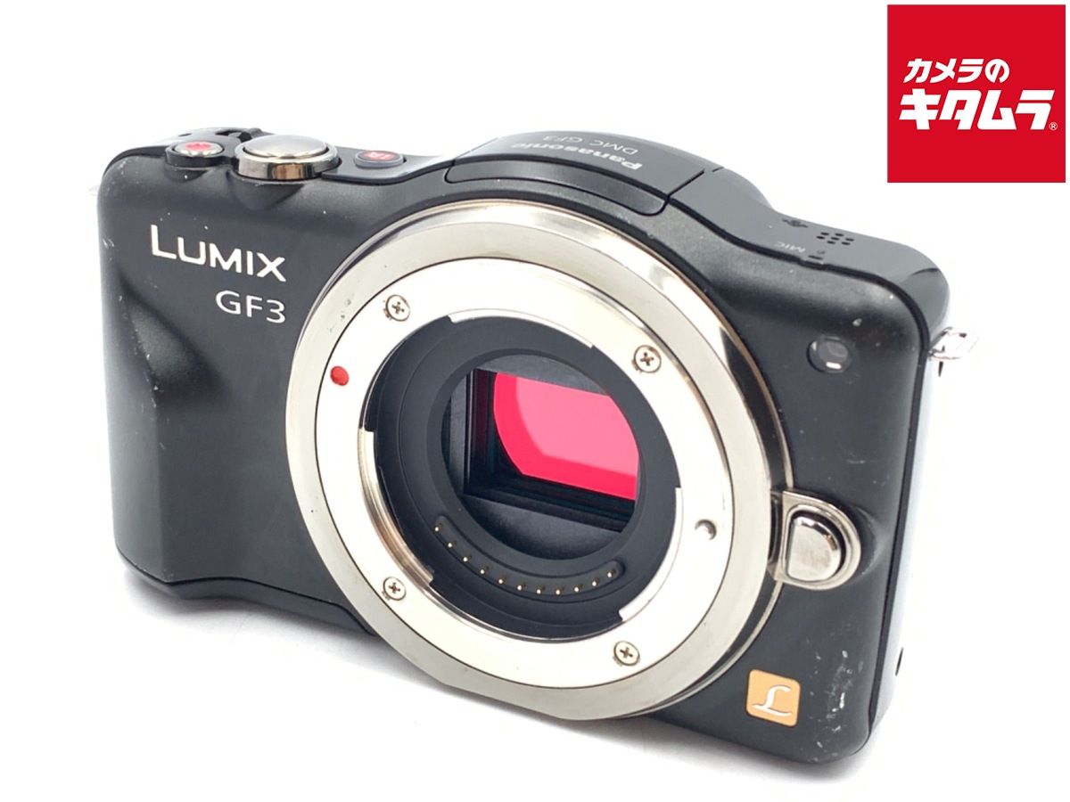 【中古】 【並品】 パナソニック LUMIX DMC-GF3-K ボディ エスプリブラック