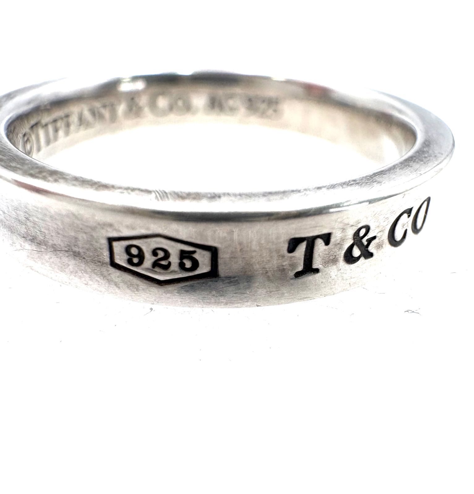TIFFANY&Co. ティファニー1837 ナローリング シルバー925 約16号 指輪