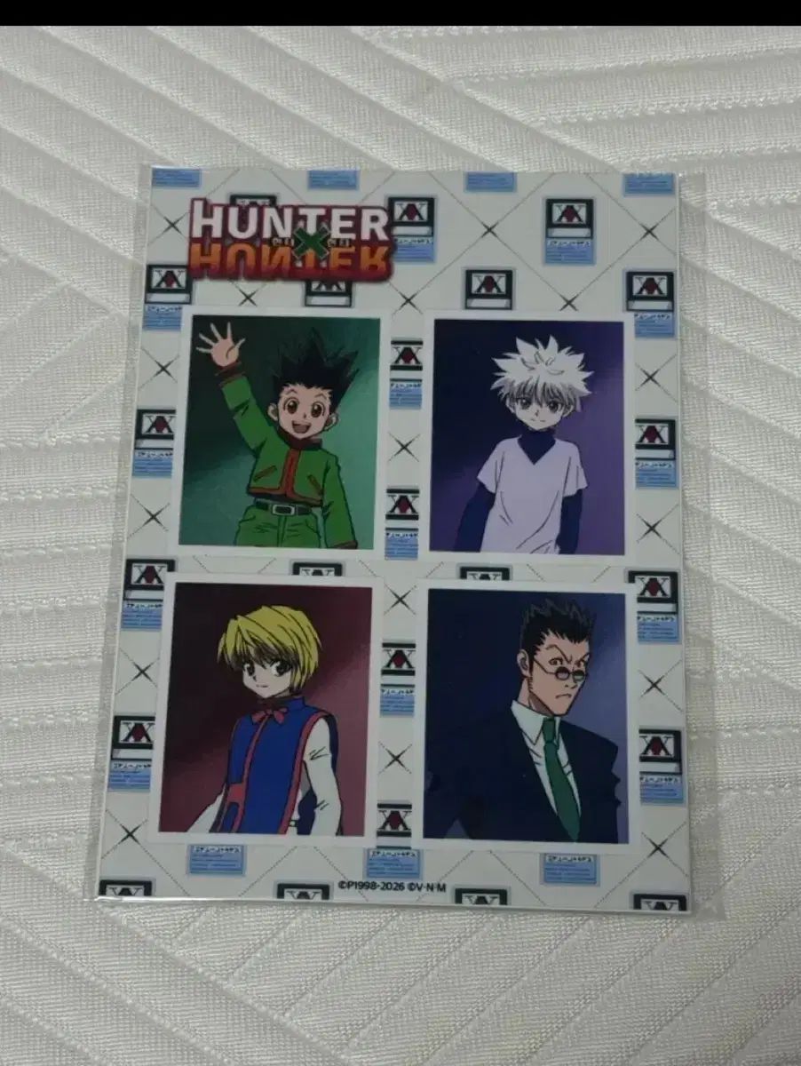 h×h ハンター試験 クラピカ キルア ゴン レオリオ HUNTER×HUNTER ハンター試験編 証明写真 ゴン キルア クラピカ