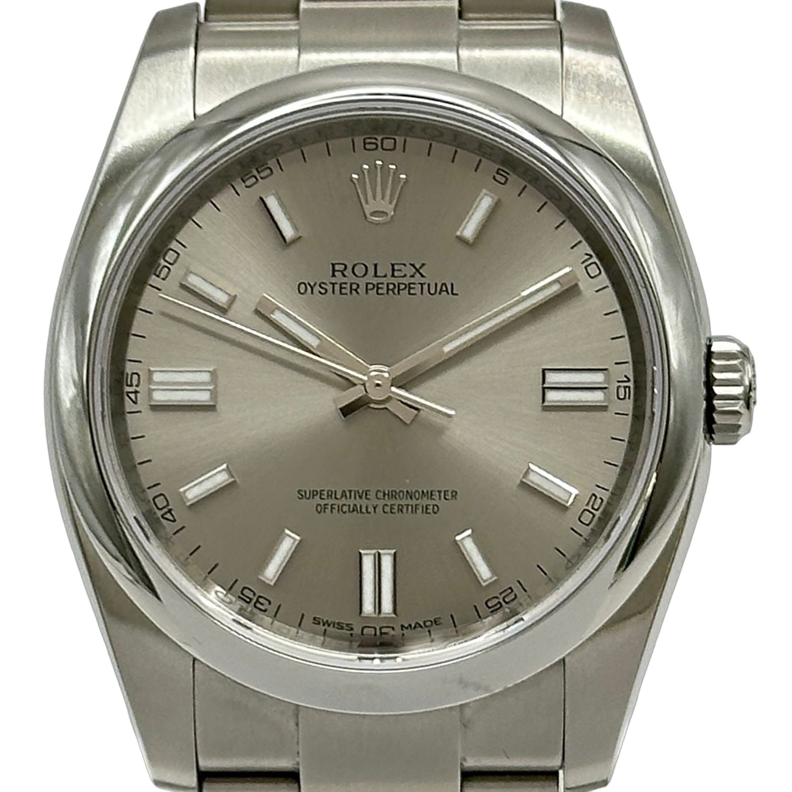 ロレックス ROLEX オイスターパーペチュアル36 116000 シルバー ステンレススチール 自動巻き メンズ 腕時計