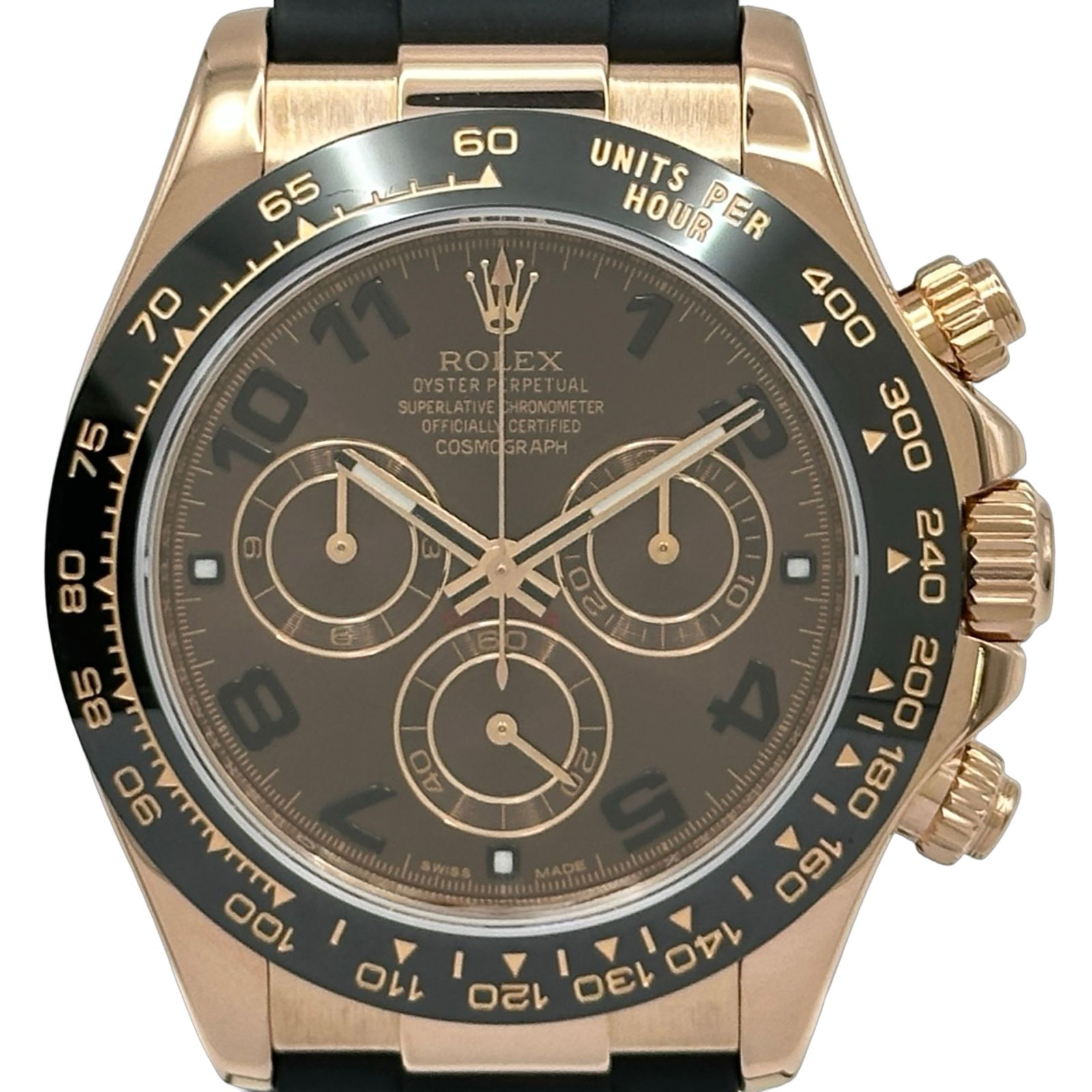 ロレックス ROLEX デイトナ 116515LN チョコレートブラウン ピンクゴールド 自動巻き メンズ 腕時計