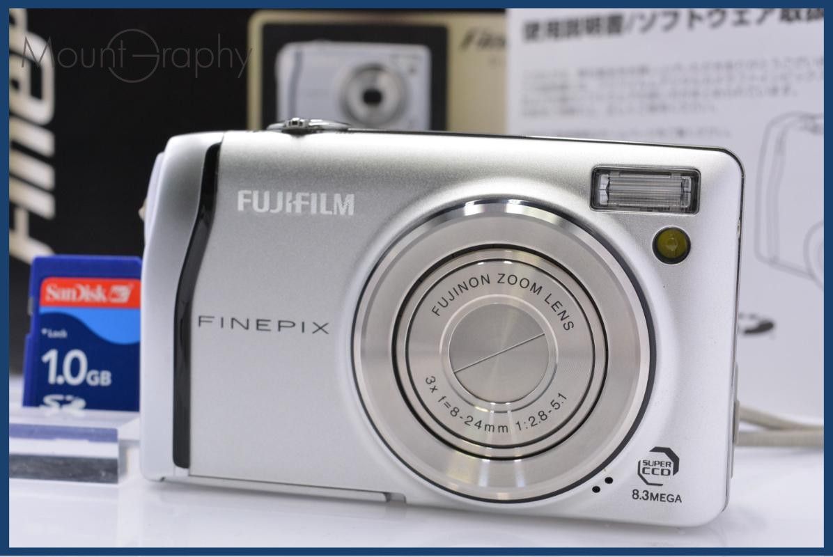 富士フイルム FUJIFILM FinePix F40fd 3X 元箱、メモリーカード、取扱説明書付属 同梱無料 #ks287