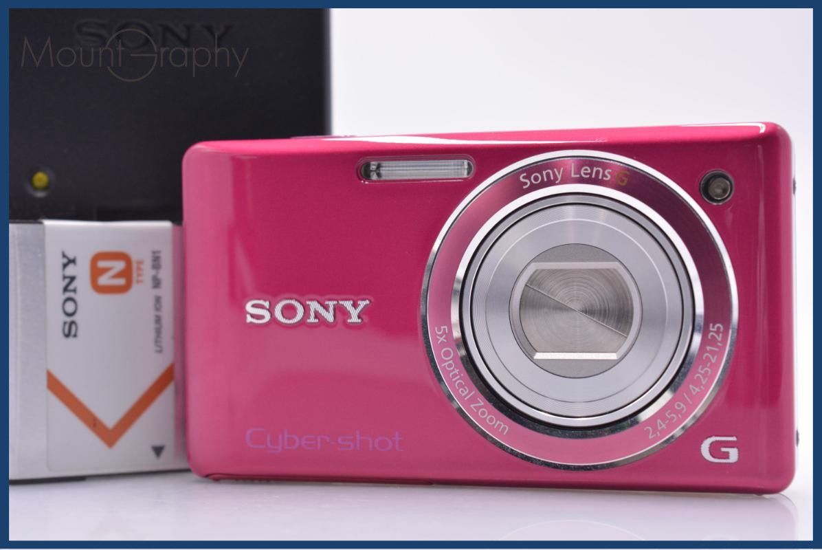 【動作保証】 ソニー SONY Cyber-shot DSC-W380 5x バッテリー、充電器付属 同梱無料 #yk8642