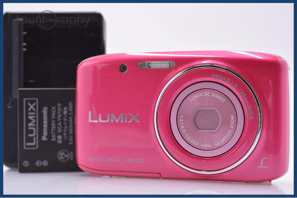 LUMIX パナソニック DMC-S2 コンデジ コンパクトデジタルカメラ 美品