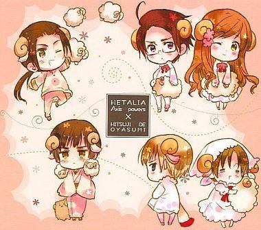 【CD】ヘタリア×羊でおやすみシリーズVol.1~3 安眠促進CD