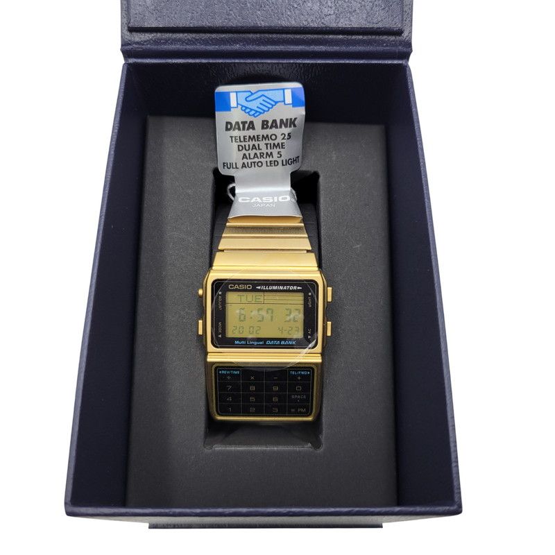 【中古美品】 CASIO カシオ DBC-611G-1 腕時計 【199-260529-as-10-izu】