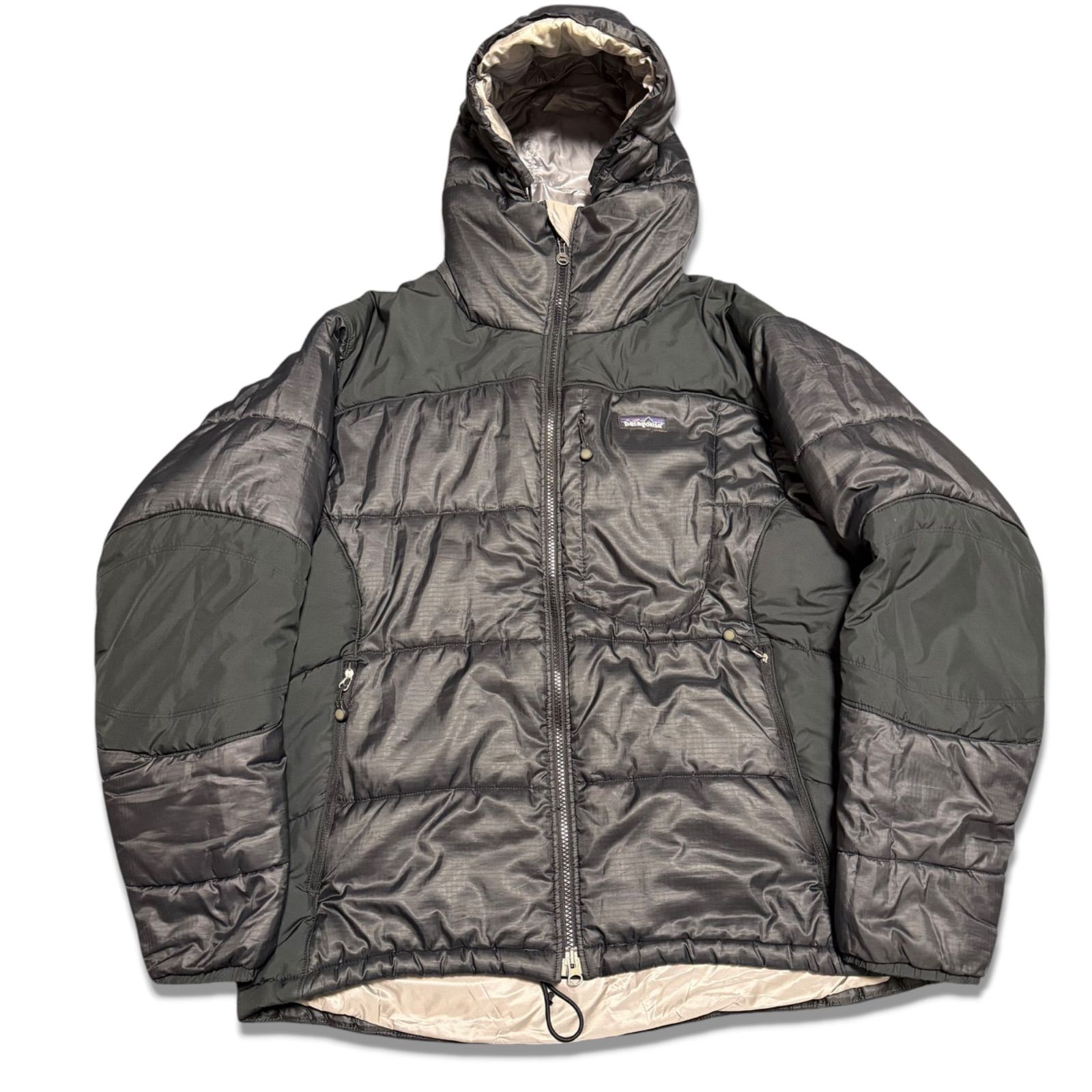 【07年製】patagonia パタゴニア　DAS PARKA ダスパーカー　ダウンジャケット　バイカラー　マッドブラック　メンズ　サイズM　ユニセックス