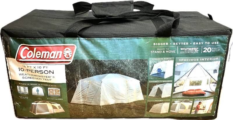 【新品】コールマン Coleman WeatherMasterII ウェザーマスター 10人用スクリーンテント 約487×304×213cm 2000013611