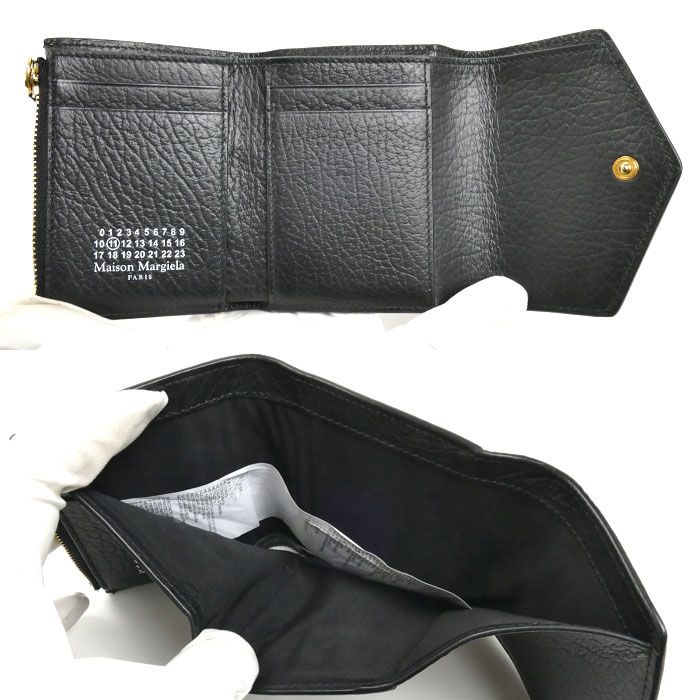 Maison Margiela 4ステッチ コンパクト ウォレット 三つ折り財布