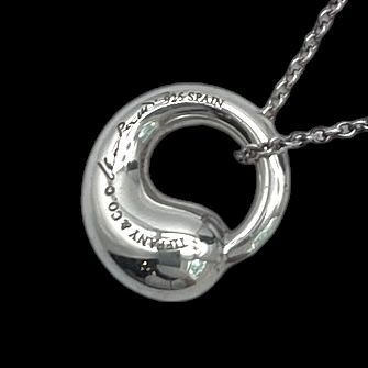 Tiffany&Co. ティファニー ネックレス エターナルサークル エルサぺ