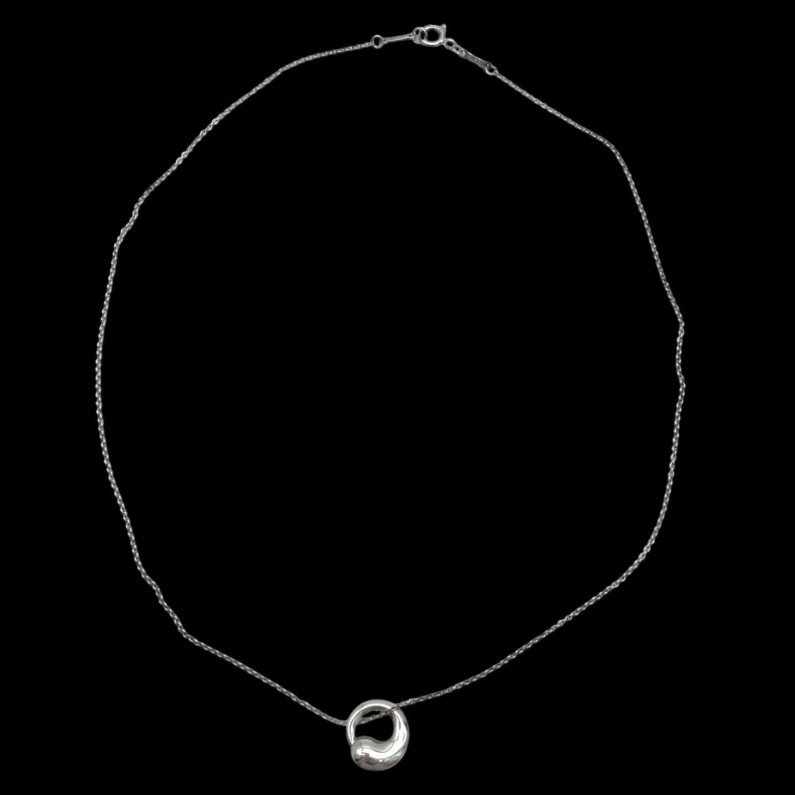 Tiffany&Co. ティファニー ネックレス エターナルサークル エルサぺ
