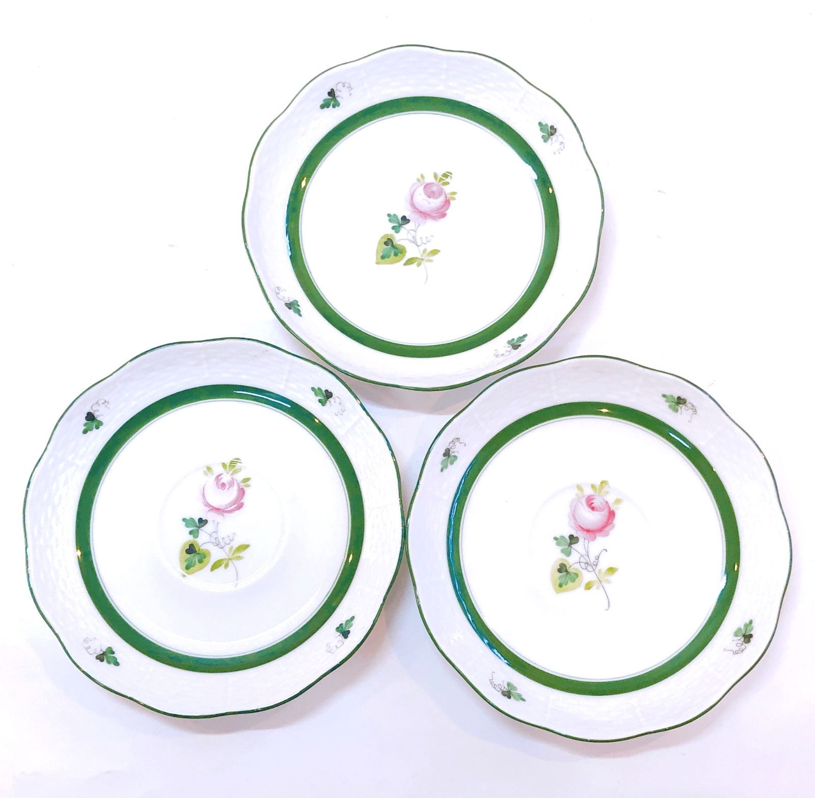 4481】☆未使用品☆ ヘレンド ティーカップ＆ソーサー ウィーンの薔薇