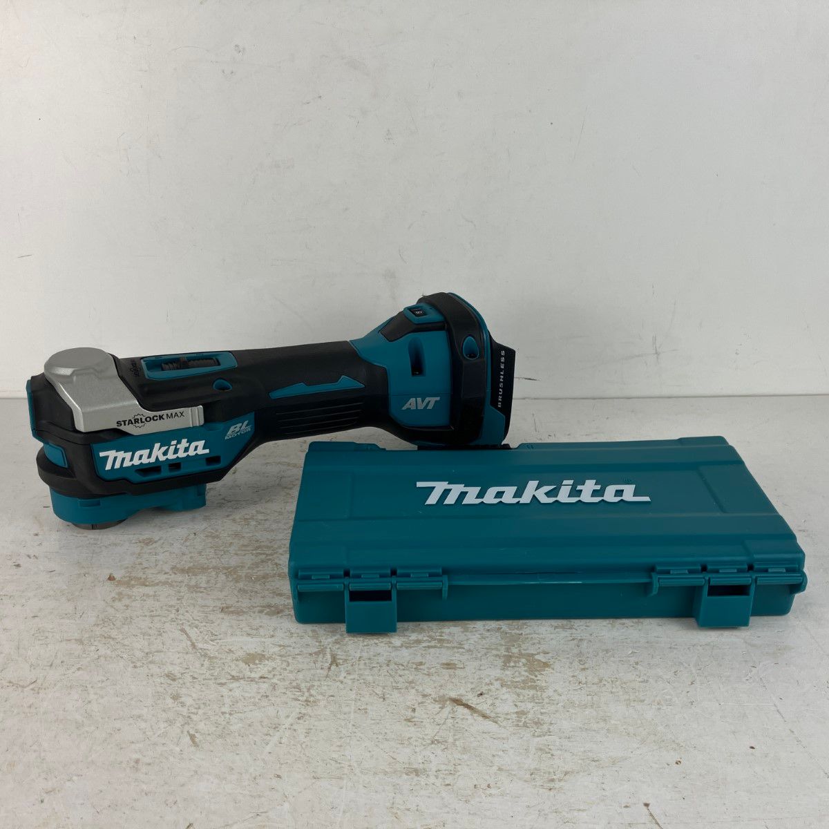 MAKITA マキタ 18v 充電式マルチツール ツールボックス付 ※バッテリー、充電器無し TM52D ブルー