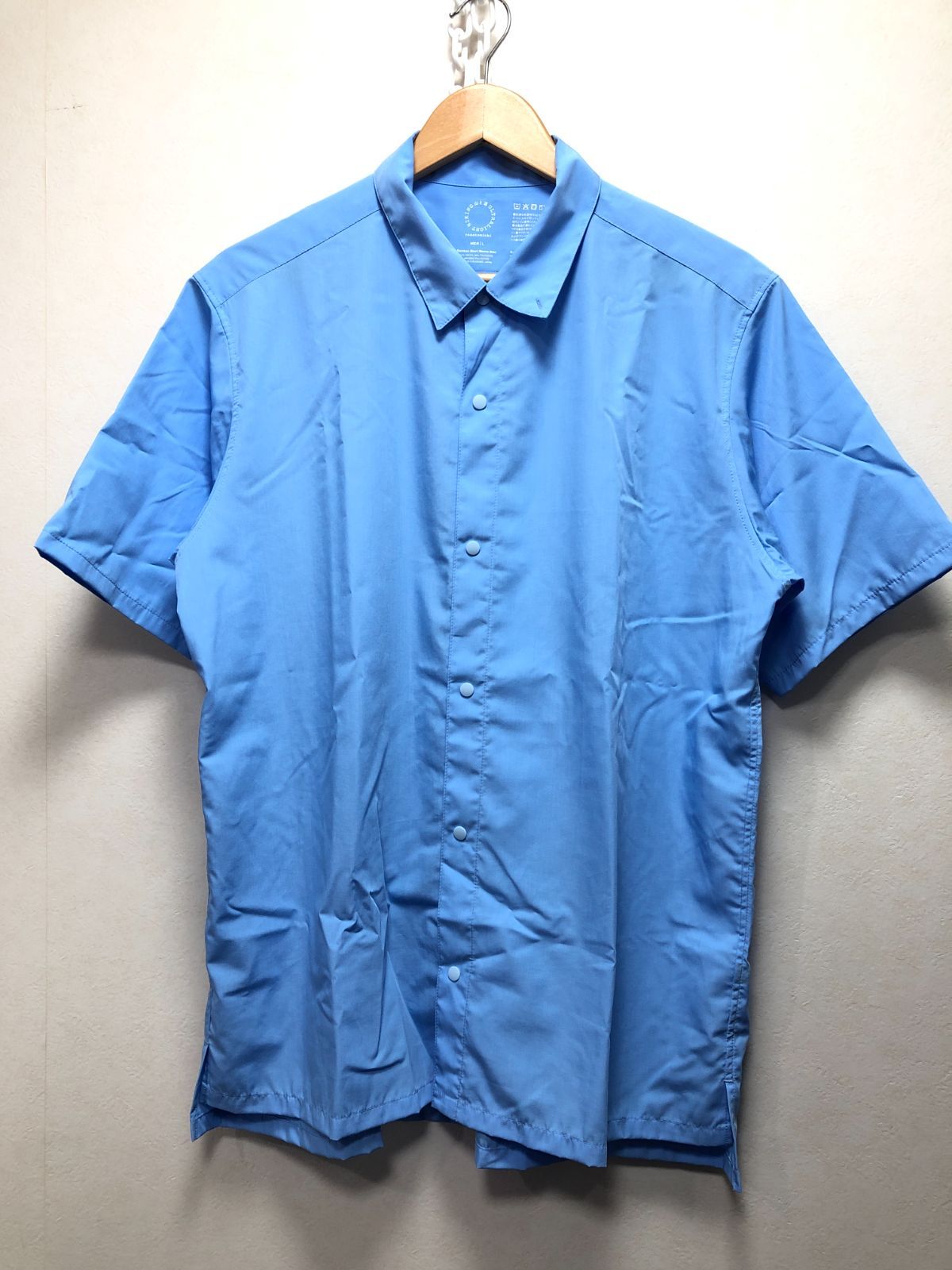 045092 山と道 bamboo short sleeve shirt 2026 L 半袖 シャツ