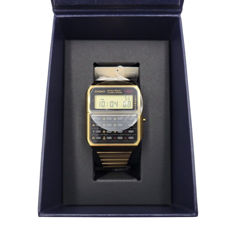 【中古美品】 CASIO カシオ CA-500WEG-1A 腕時計 【199-260529-as-13-izu】