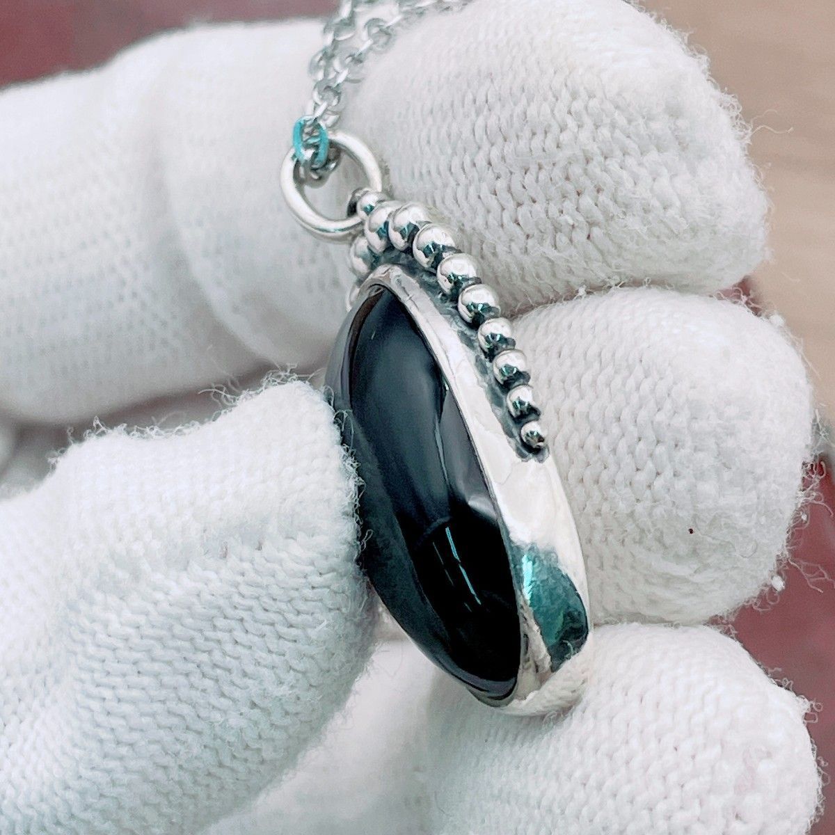 ◇ジョージジェンセン◇GEORG JENSEN 9B ペンダント ネックレス Ag925