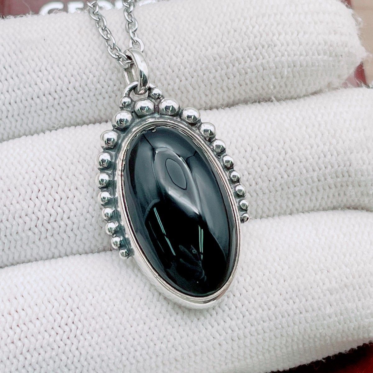 ◇ジョージジェンセン◇GEORG JENSEN 9B ペンダント ネックレス Ag925