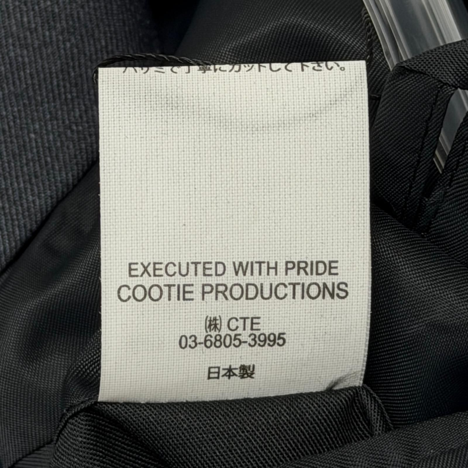 参考上代66000円 未使用 COOTIE PRODUCTIONS 25AW T/W Saxony Single 