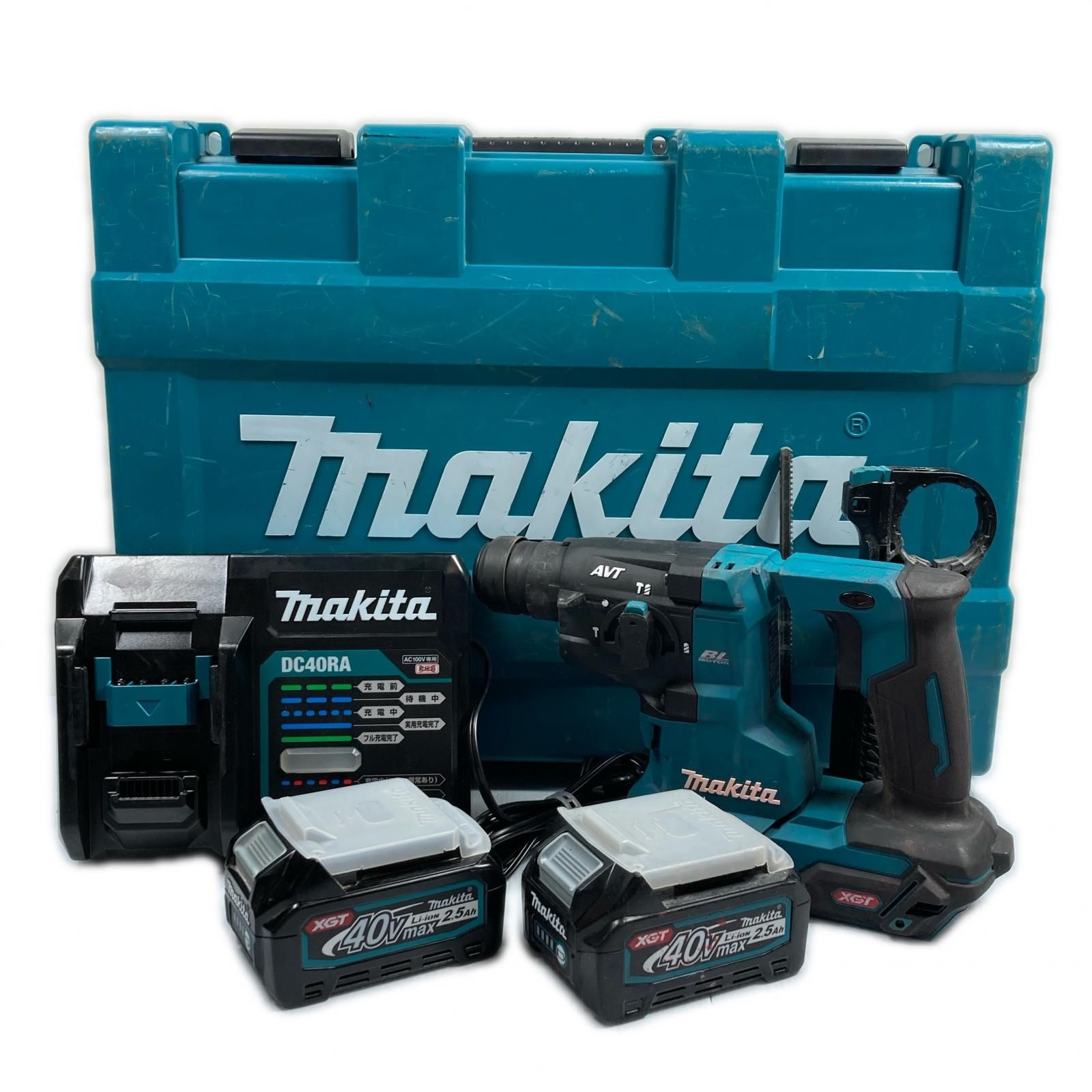 MAKITA マキタ 40V 20mm 充電式ハンマドリル ※PSEマークあり HR010GRDX ブルー