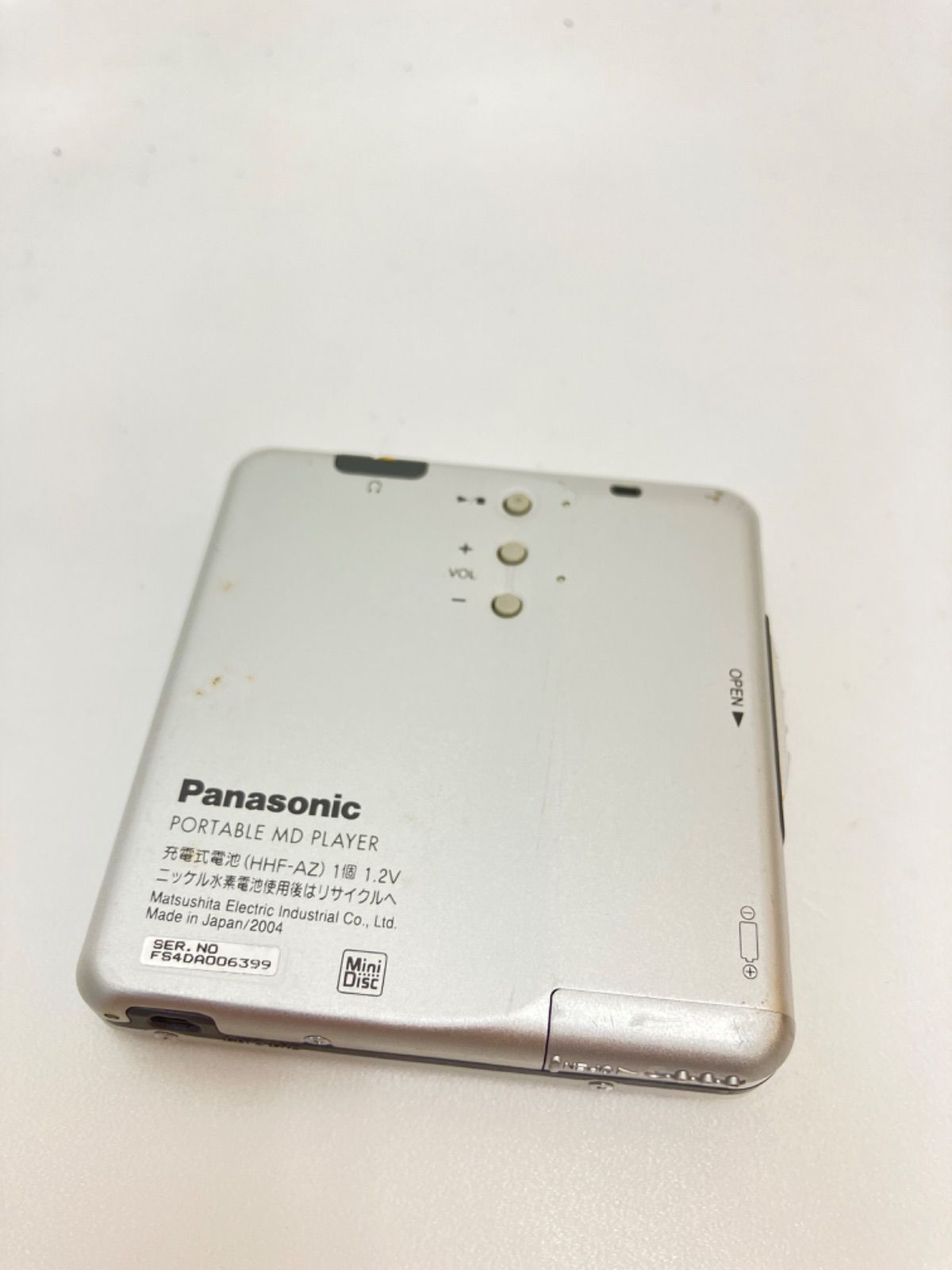 □ Panasonic パナソニック SJ-MJ19 ポータブルMDプレイヤー - メルカリ