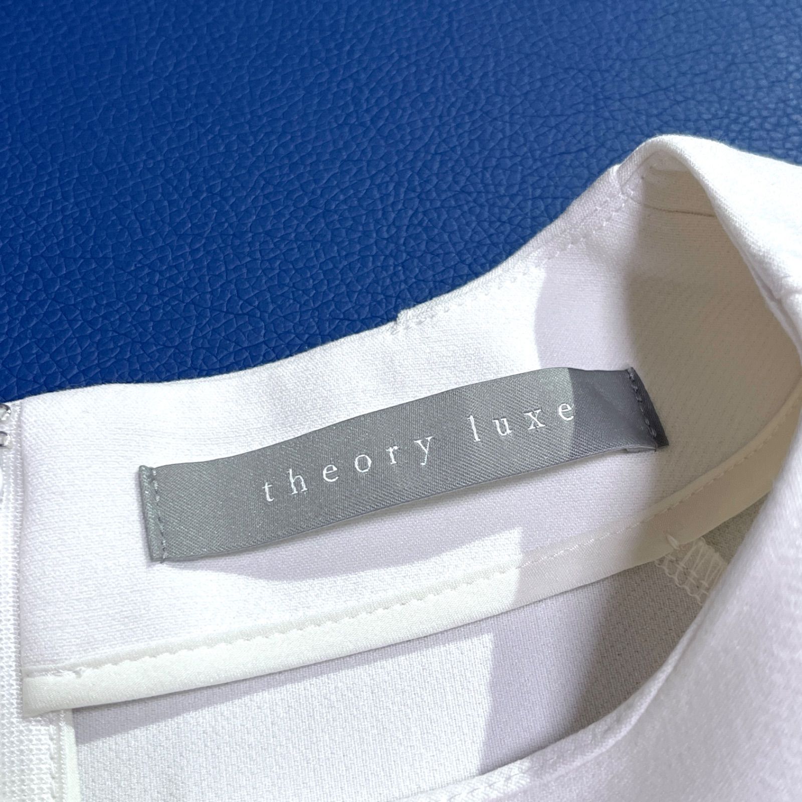 kU101 theory luxe フロスト ストレッチ オリボ プルオーバー シャツ 