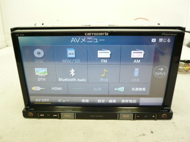 中古】 HDMI対応 2026年版 カロッツェリア AVIC-RZ99 メモリーナビ 地