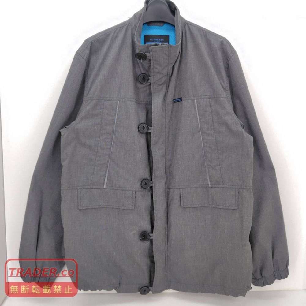 BURBERRY ブルーレーベル グレー ジャケット 05w21622 バーバリーブルーレーベル BURBERRY BLUE LABEL モックネック