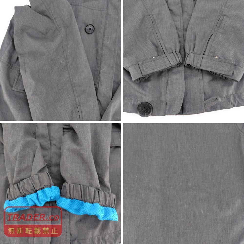 バーバリ　BURBERRY ダークグレー Gジャン　ジャケット 44 05w21622 バーバリーブルーレーベル BURBERRY BLUE LABEL モックネック