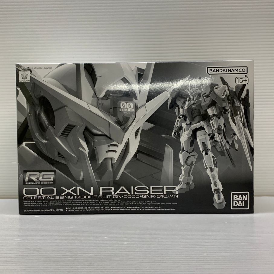 【中古品】 RG GN-0000+GNR-010 XN ダブルオーザンライザー プラモデル ガンプラ バンダイ 【058-260529-em-04-min】