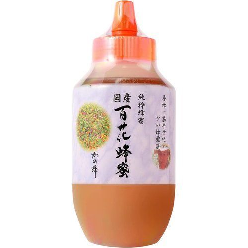 はちみつ 専門店 かの蜂 国産 百花 蜂蜜 1000g 1kg 完熟 の 純粋 蜂蜜 とんがり容器