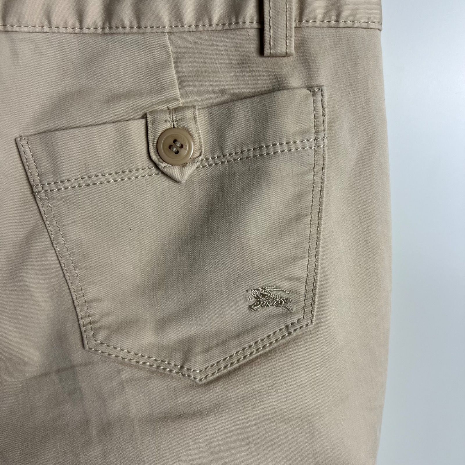 BURBERRY BLUE LABEL 00s y2k archive capri pants 36 バーバリー