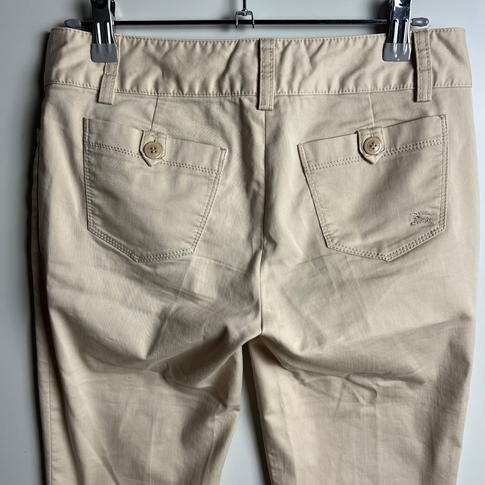 BURBERRY BLUE LABEL 00s y2k archive capri pants 36 バーバリー