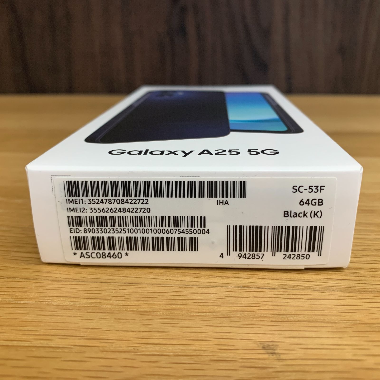 新品未開封 Galaxy A25 5G 64GB ブラック SC-53F - メルカリ