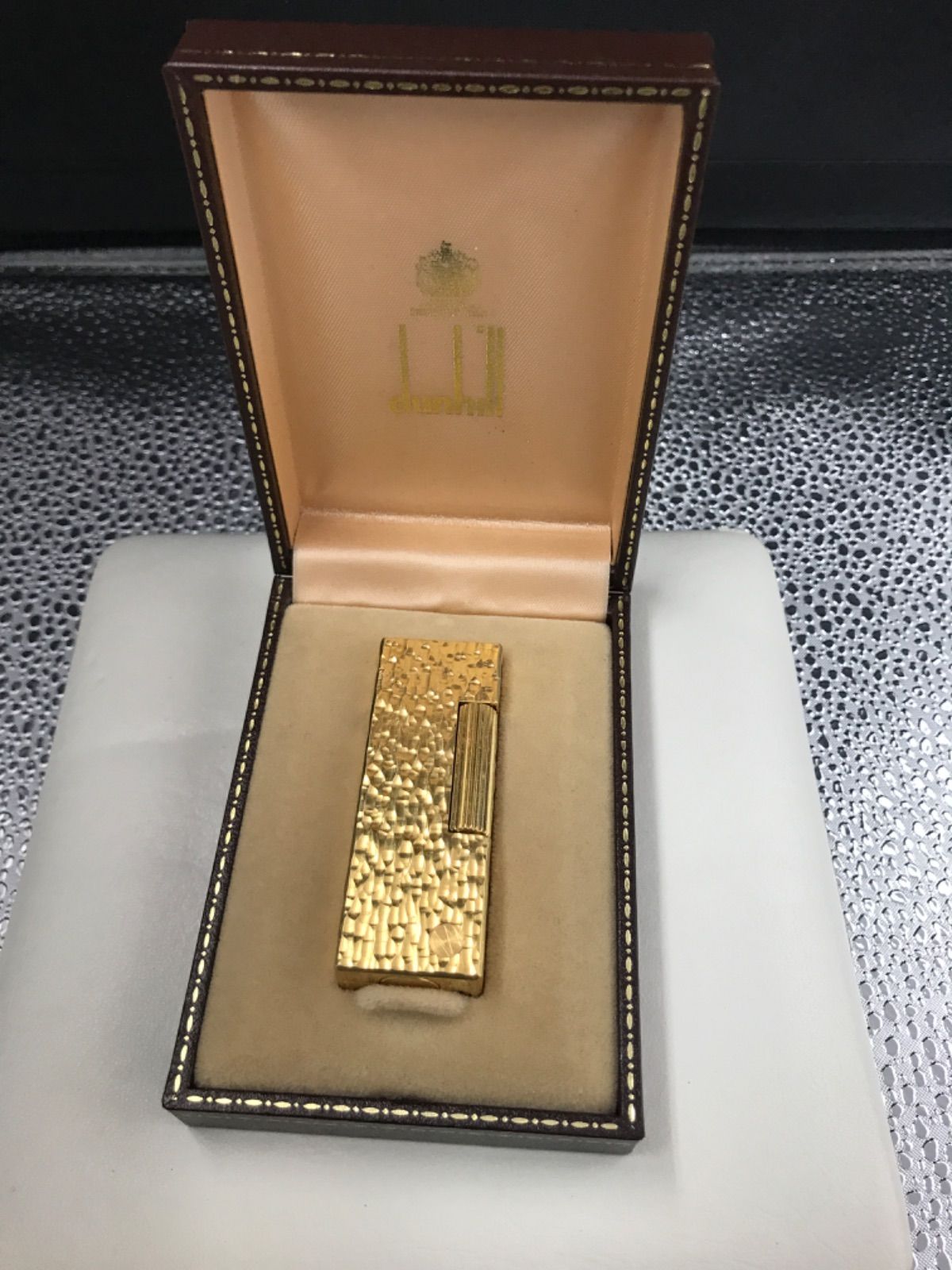 TTI dunhill ローラー式ガスライター　『ローラーガス』ゴールド