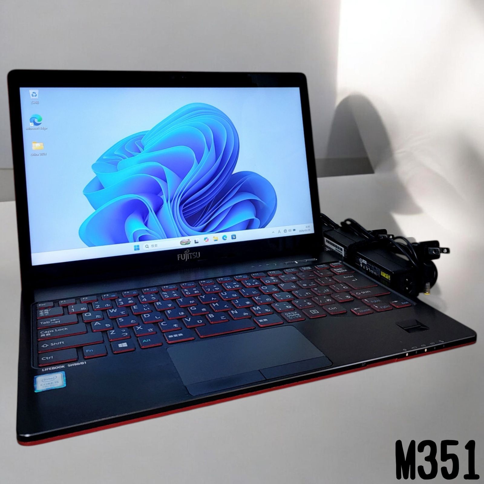 LIFEBOOK ノートパソコン Corei5 メモリ8GB SSD256GB 高解像度 DVD 